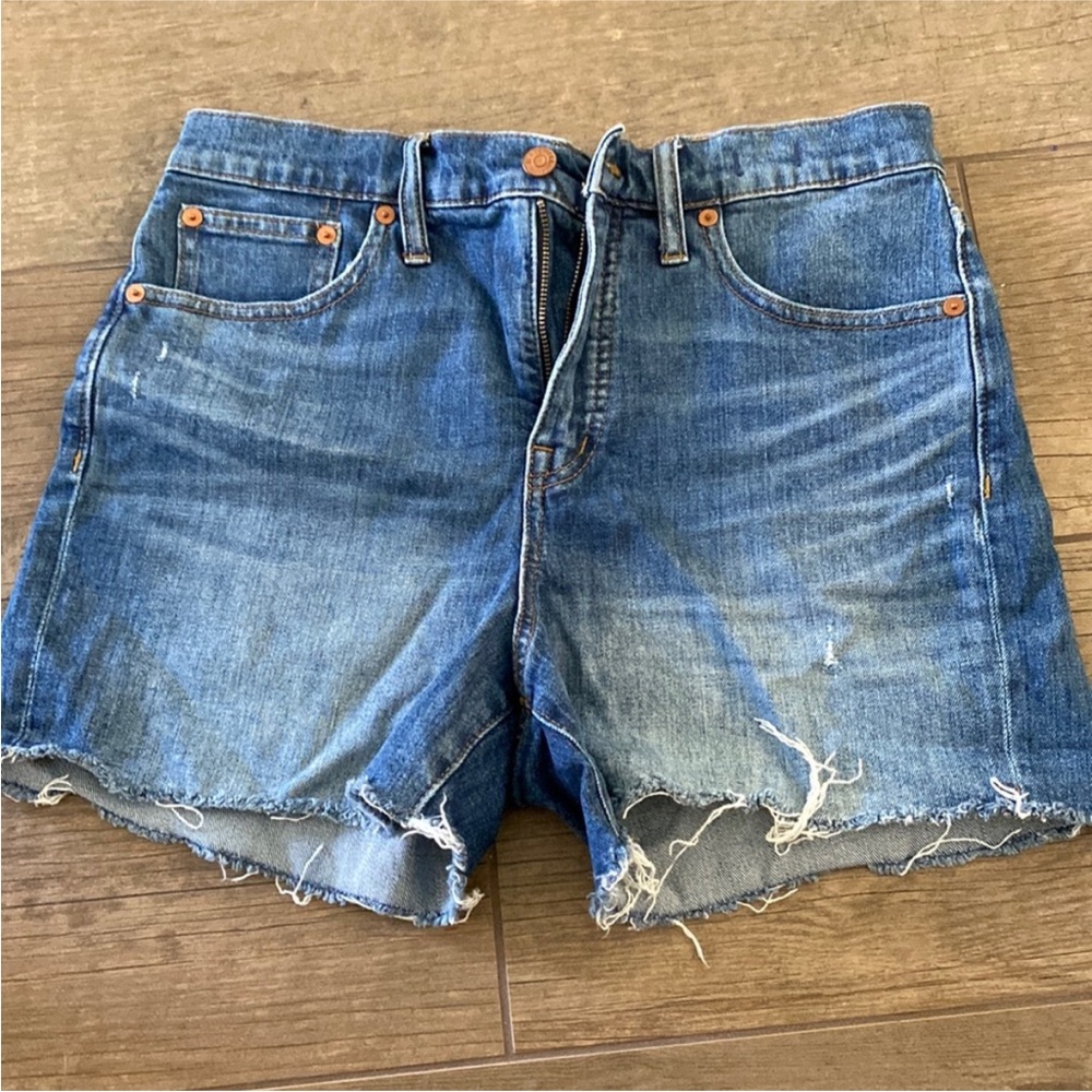 Madewell High Rise Denim Shorts